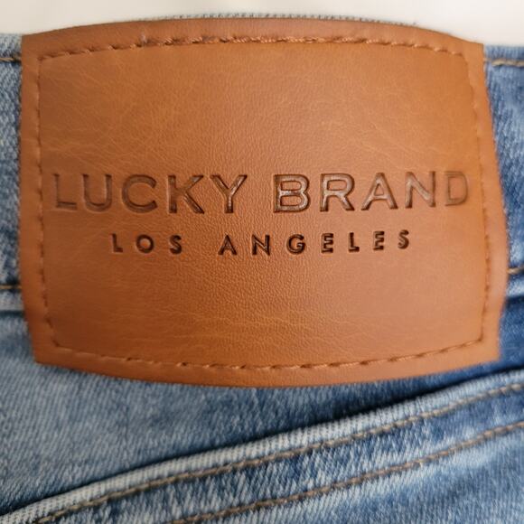 Lucky Brand Jeans Size 4/27 High Rise Crop Brigitte style Good condition - Picture 3 of 12